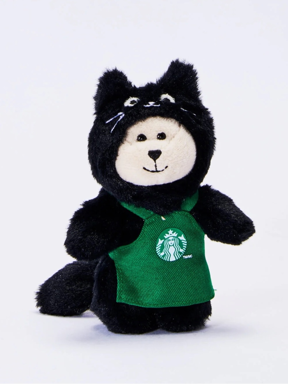 Black Cat Bearista Plush Bag Charm